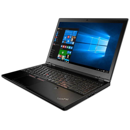Refurbished Lenovo ThinkPad P50 15 inch (2015) Laptop i7-6820HQ 16GB Ram SSD 256GB Storage Windows 10 Pro - Computer Wholesale